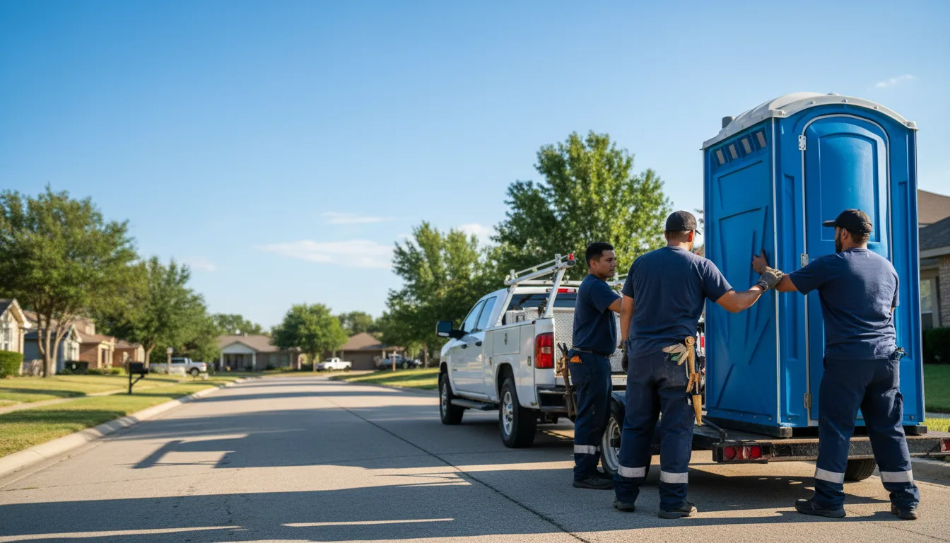 Portable Toilet Rental in Alpine, NJ near me